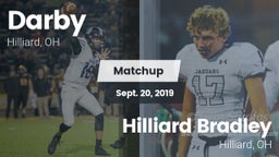 Matchup: Darby vs. Hilliard Bradley  2019