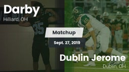 Matchup: Darby vs. Dublin Jerome  2019