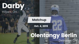 Matchup: Darby vs. Olentangy Berlin  2019