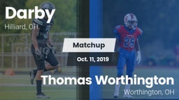 Matchup: Darby vs. Thomas Worthington  2019
