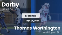 Matchup: Darby vs. Thomas Worthington  2020