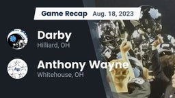 Recap: Darby  vs. Anthony Wayne  2023