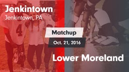 Matchup: Jenkintown vs. Lower Moreland  2016