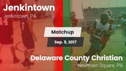 Matchup: Jenkintown vs. Delaware County Christian  2017