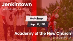 Matchup: Jenkintown vs. Academy of the New Church  2018