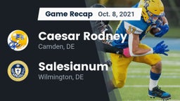 Recap: Caesar Rodney  vs. Salesianum  2021