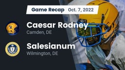 Recap: Caesar Rodney  vs. Salesianum  2022