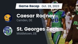 Recap: Caesar Rodney  vs. St. Georges Tech  2023