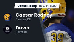 Recap: Caesar Rodney  vs. Dover  2023