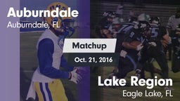 Matchup: Auburndale High vs. Lake Region 2016