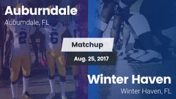 Matchup: Auburndale High vs. Winter Haven  2017