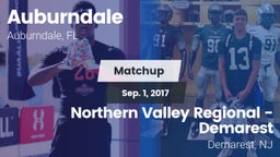 Matchup: Auburndale High vs. Northern Valley Regional -Demarest 2017