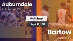Matchup: Auburndale High vs. Bartow  2017