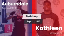 Matchup: Auburndale High vs. Kathleen  2017
