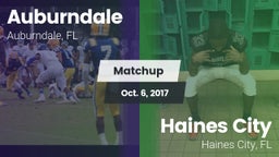 Matchup: Auburndale High vs. Haines City  2017