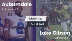 Matchup: Auburndale High vs. Lake Gibson  2018