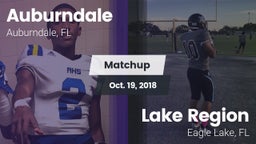 Matchup: Auburndale High vs. Lake Region  2018