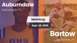 Matchup: Auburndale High vs. Bartow  2020