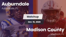 Matchup: Auburndale High vs. Madison County  2020