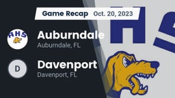 Recap: Auburndale  vs. Davenport  2023