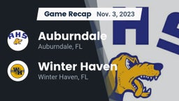 Recap: Auburndale  vs. Winter Haven  2023
