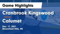 Cranbrook Kingswood  vs Calumet  Game Highlights - Dec. 17, 2021