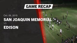 Recap: San Joaquin Memorial  vs. Edison 2015