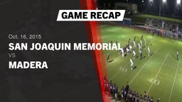 Recap: San Joaquin Memorial  vs. Madera  2015