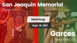 Matchup: San Joaquin Memorial vs. Garces 2017