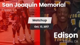 Matchup: San Joaquin Memorial vs. Edison  2017
