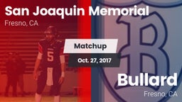 Matchup: San Joaquin Memorial vs. Bullard  2017