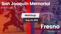 Matchup: San Joaquin Memorial vs. Fresno  2018