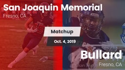 Matchup: San Joaquin Memorial vs. Bullard  2019