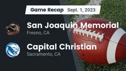 Recap: San Joaquin Memorial  vs. Capital Christian  2023
