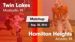 Matchup: Twin Lakes vs. Hamilton Heights  2016