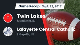 Recap: Twin Lakes  vs. Lafayette Central Catholic  2017