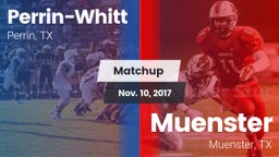 Matchup: Perrin-Whitt vs. Muenster  2017