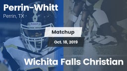 Matchup: Perrin-Whitt vs. Wichita Falls Christian 2019