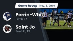 Recap: Perrin-Whitt  vs. Saint Jo  2019