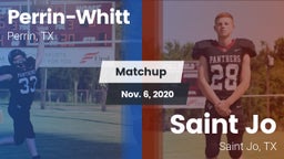 Matchup: Perrin-Whitt vs. Saint Jo  2020