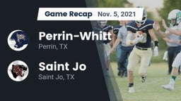Recap: Perrin-Whitt  vs. Saint Jo  2021