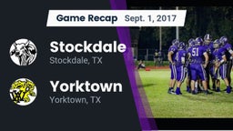 Recap: Stockdale  vs. Yorktown  2017