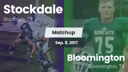 Matchup: Stockdale vs. Bloomington  2017