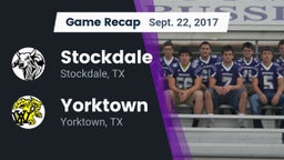 Recap: Stockdale  vs. Yorktown  2017