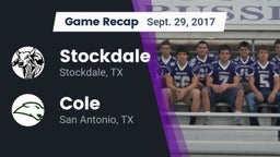 Recap: Stockdale  vs. Cole  2017