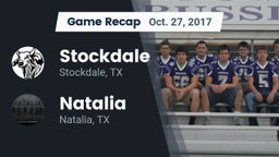 Recap: Stockdale  vs. Natalia  2017