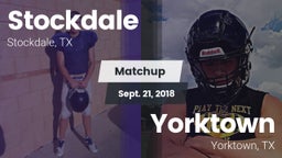 Matchup: Stockdale vs. Yorktown  2018