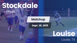 Matchup: Stockdale vs. Louise  2018