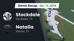 Recap: Stockdale  vs. Natalia  2018