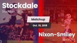 Matchup: Stockdale vs. Nixon-Smiley  2018